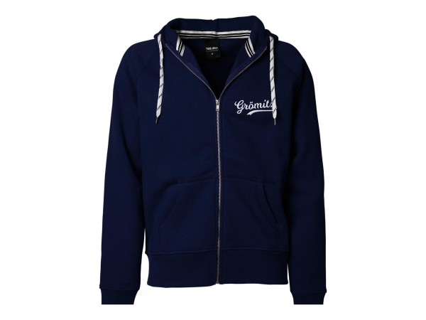 ZIP - HOODIE Grömitz Logo bestickt - Premium