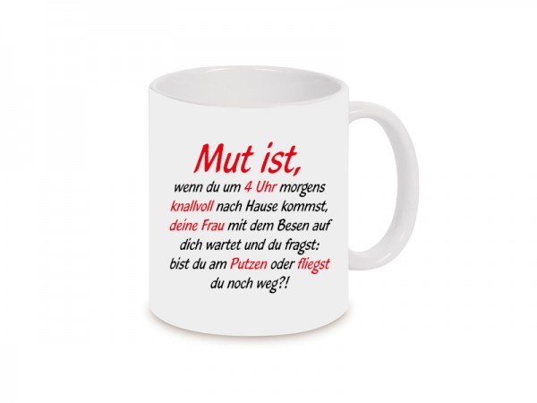 Mut ist.. Becher