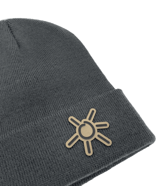 Sonnenbeanie - Original Cuffed Beanie mit Leder-Label