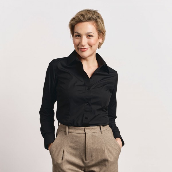 Women´s Poplin Shirt Long Sleeve