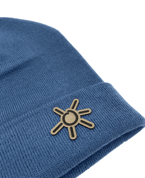 Sonnenbeanie - Original Cuffed Beanie mit Leder-Label