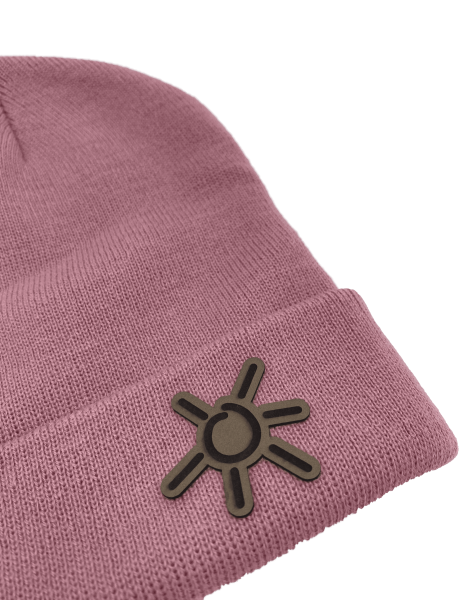 Sonnenbeanie - Original Cuffed Beanie mit Leder-Label