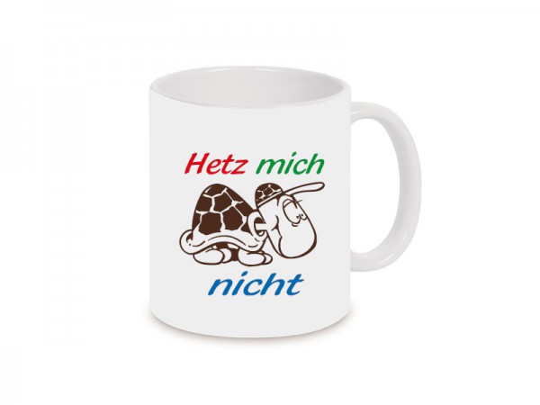 Hetz mich nicht Becher