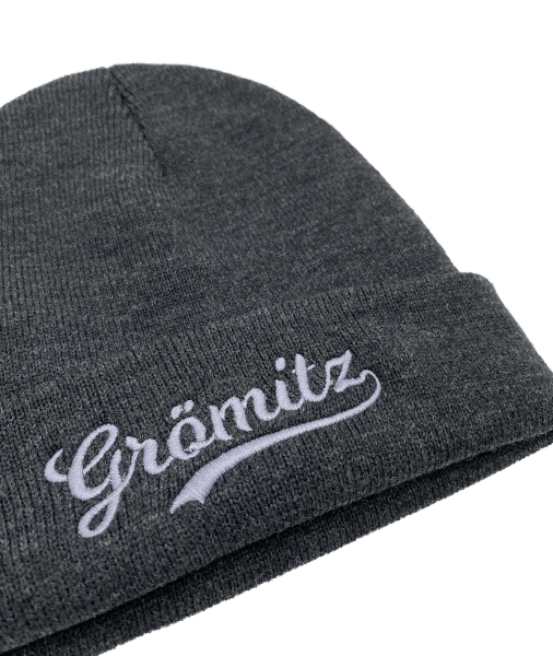 Sonnenbeanie - Original Cuffed Beanie mit Schriftzug bestickt