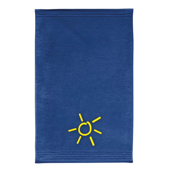 Handtuch mit hochwertiger Bestickung im Grömitz-Design