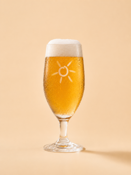 Bierglas „Grömitz-Sonne“ – Urlaubsmomente für Zuhause | 0,3 Liter