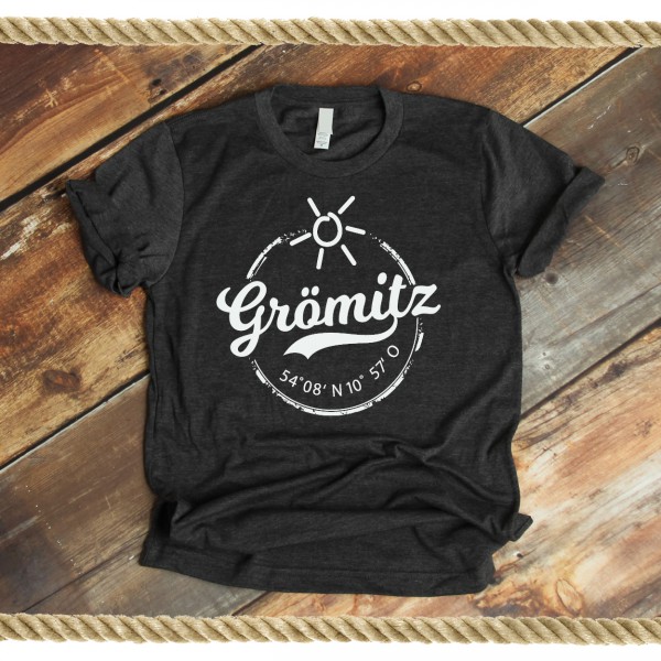 GRÖMITZ - Premium T-Shirt - SCHWARZ