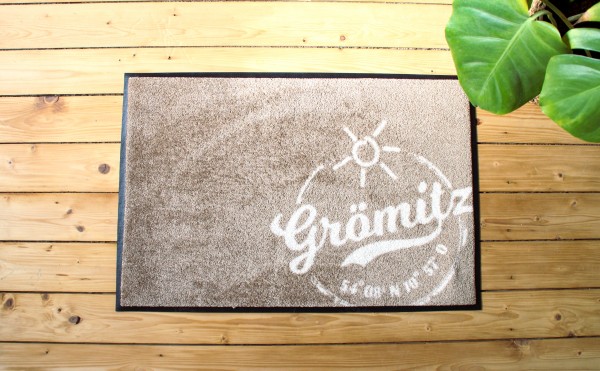 Grömitz Stempel - Designmatte waschbar WASH+ DRY