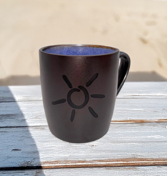 Grömitz Becher - Black-Sun-Edition - 350 ml -