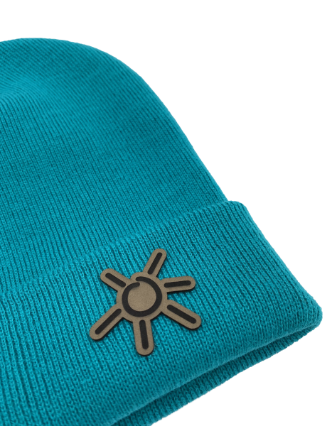 Sonnenbeanie - Original Cuffed Beanie mit Leder-Label