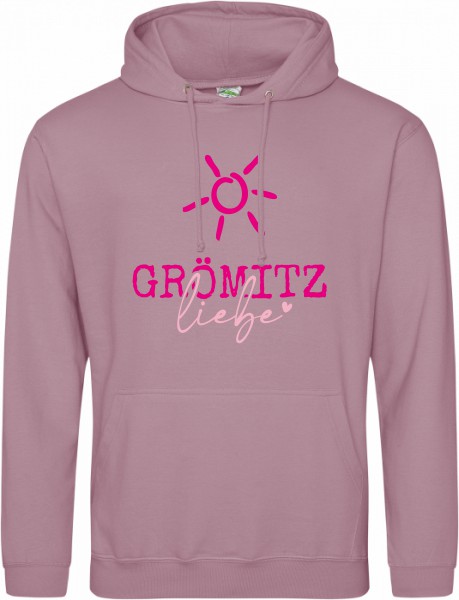 GRÖMITZ HOODIE - Grömitz-Liebe - dusty purple
