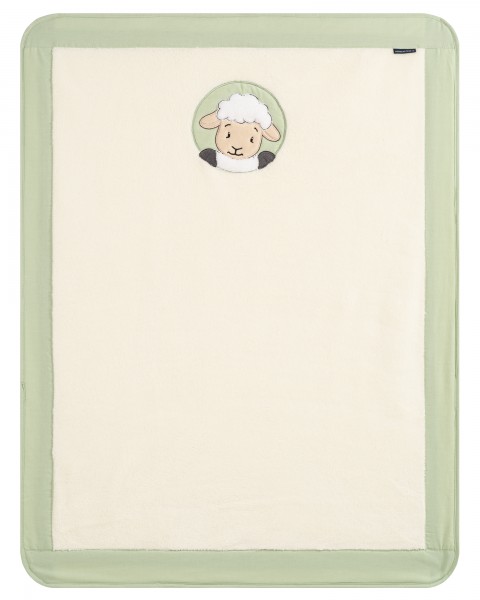 Morgenstern Kuscheldecke Schäffchen - Beige