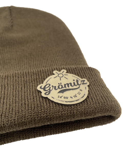 Sonnenbeanie - Original Cuffed Beanie mit Sonnenlogo