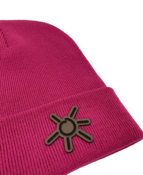 Sonnenbeanie - Original Cuffed Beanie mit Leder-Label