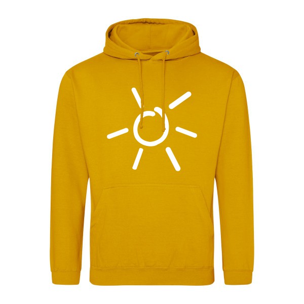 HOODIE - Mustard - Grömitz Sonne