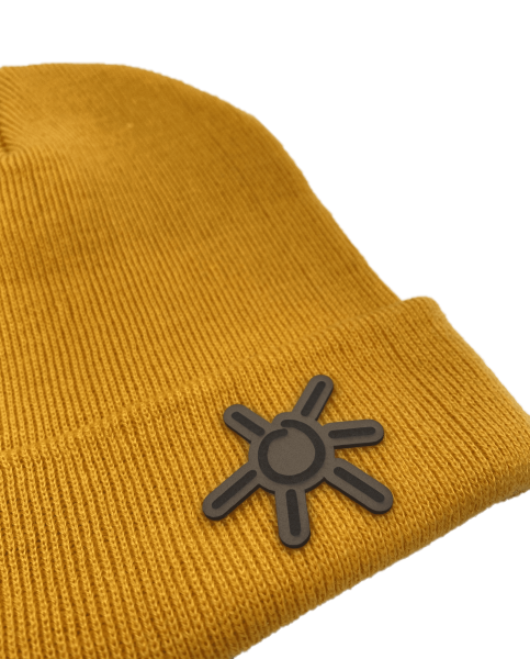 Sonnenbeanie - Original Cuffed Beanie mit Leder-Label