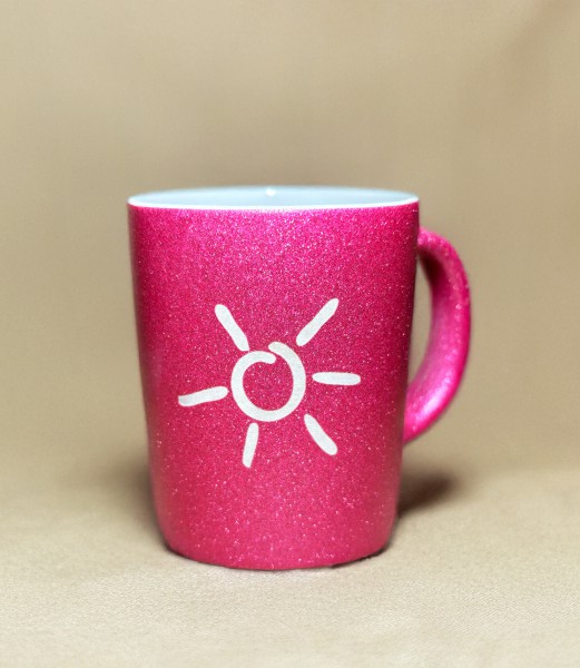 Grömitzbecher - Glitzer-Edition - Pink