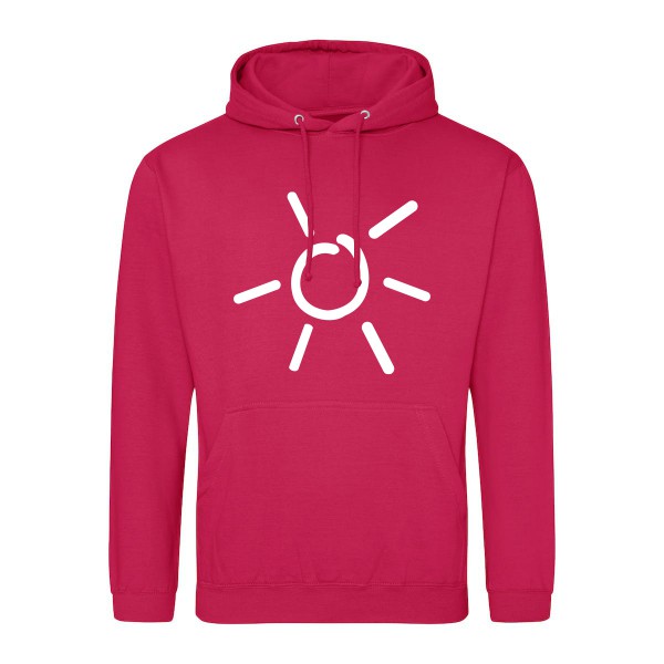 HOODIE - Lipstick Pink - Grömitz Sonne