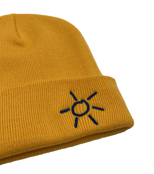 Sonnenbeanie - Original Cuffed Beanie mit Sonne bestickt