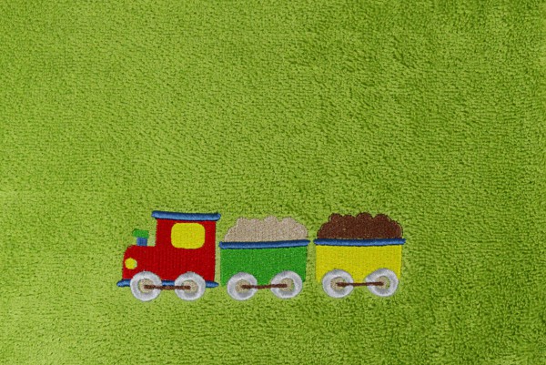 Kinderhandtuch mit Lokomotive Vossen
